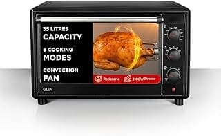Glen 35L Multi-Function OTG Oven Toaster Griller - Black
