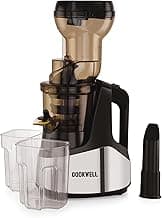 Cookwell Cold Press Juicer & Ice Cream Maker, Stainless Steel