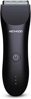 MENHOOD Waterproof Cordless Grooming Trimmer for Men