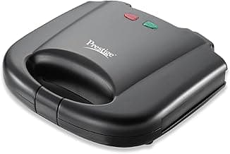 Prestige PGMFB 800W Grill Sandwich Toaster, Black