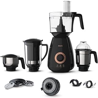 Philips 3-in-1 Stainless Steel Mixer Grinder, 750 Watt