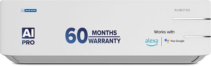 Blue Star 1.5 Ton 3 Star Wi-Fi Smart Inverter Split AC