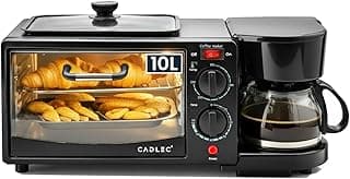 Cadlec MultiChef Pro Breakfast Maker with Coffee Maker