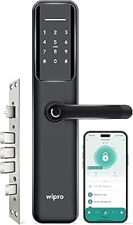 Wipro Smart Door Lock Aura Pro - 6-Way Unlocking