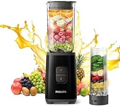Philips Mini Blender HR2602/90, 350W, 2 Jars, Black