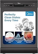 MIDEA 13 Place Freestanding Dishwasher - Black