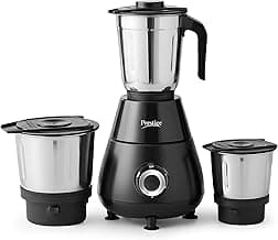 Prestige Apex 500W Mixer Grinder with 3 Jars - Black