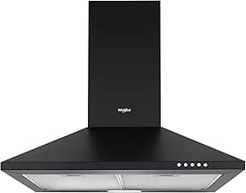 Whirlpool Classic Plus 60cm Kitchen Chimney, Black