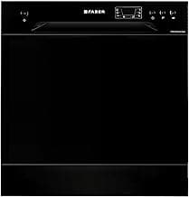 Faber 8 Place Dishwasher - 6 Wash Programs & Adjustable Rack