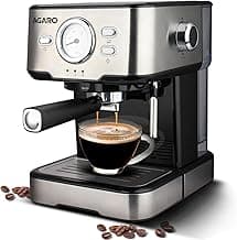 AGARO Imperial Espresso Coffee Maker with Milk Frother