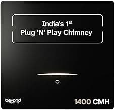 Beyond Cube Pro Ductless Kitchen Chimney, 1400 CMH