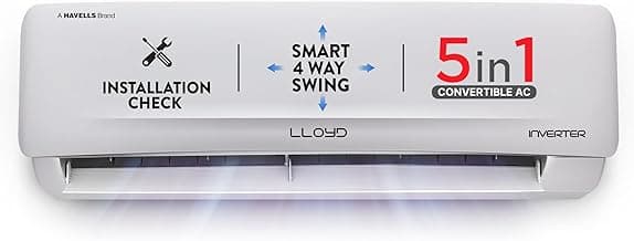 Lloyd 1 Ton 3 Star Inverter Split AC with Anti-Viral Filter