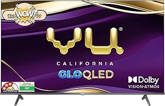 Vu 65" GloQLED 4K Smart Google TV 65GLOQLED25