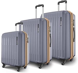 Safari Genius Alley Set of 3 Trolley Bags