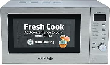 Voltas Beko 20L Convection Microwave Oven, Silver