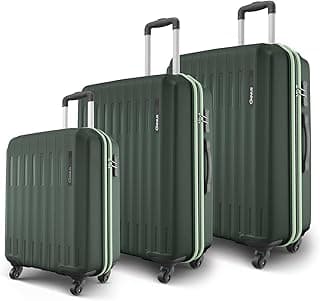Safari Genius Alley Trolley Bag Set - 3 Hard Cases