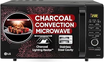 LG 28L Charcoal Convection Microwave Oven