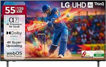 LG 55" UA82 Series 4K Smart LED TV